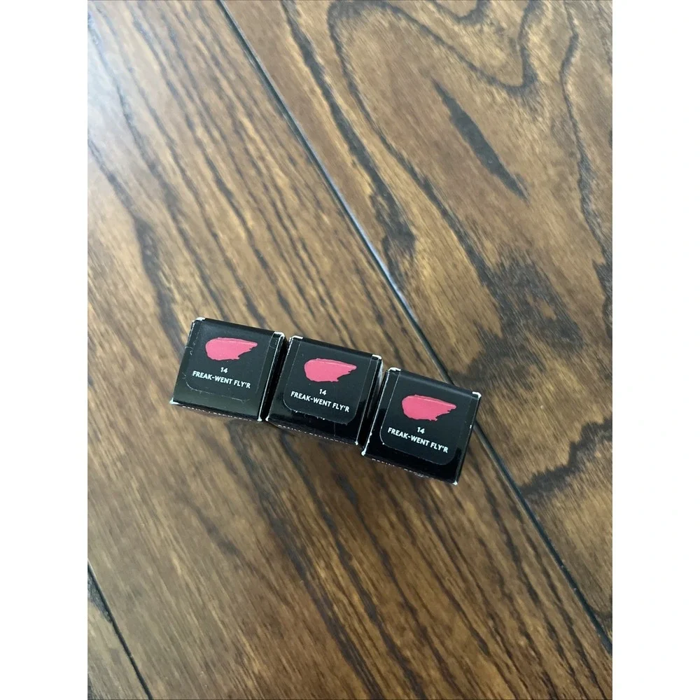 Lot Of 3 Fenty Icon The Fill: Semi Matte Lipstick Refill - 14 Freak-went Fly'r